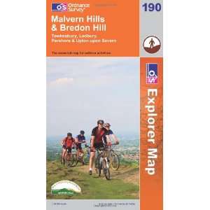  Malvern Hills and Bredon Hill (Explorer Maps) 190 