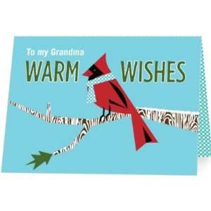  Christmas Greeting Cards   Cozy Cardinal Grandma By Dwell 