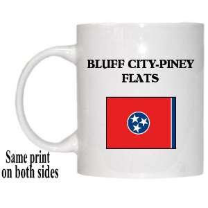  Flag   BLUFF CITY PINEY FLATS, Tennessee (TN) Mug 