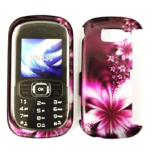  Passion Purple Flower LG Octane Vn530 Snap on Cell Phone 