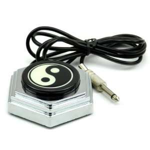  360 Yin Yang Tattoo Foot Pedal Switch for Power Supply 
