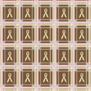   Hope For The Cure Paper 12X12 Courage Plaid Arts, Crafts & Sewing