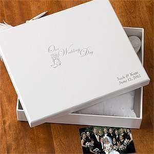  Personalized Wedding Keepsake Memory Box   Original Size 