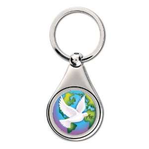  Colorized World Peace JFK Half Dollar Keychain Everything 