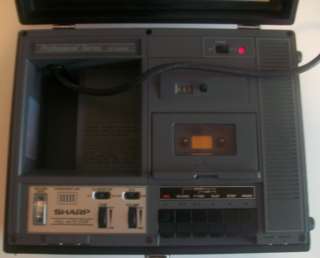 Nostalgia/ SHARP RD 680AV Portable CASSETTE RECORDER  