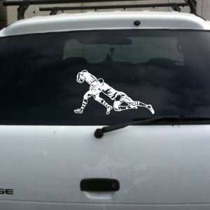 Rugby Players Big Wall vinyl decal