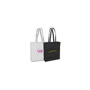  Min Qty 100 Recycled Tote Bags, 98 Recycled, 15 x 16 1/2 