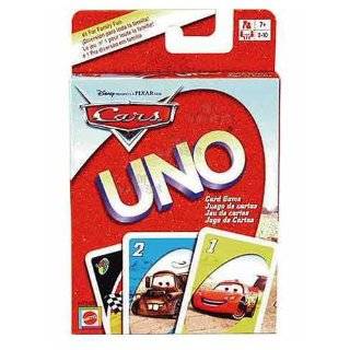  Disney / Pixar CARS 2 Movie UNO Card Game Toys & Games