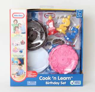 New Little Tikes Cook n Learn Play Food Birthday Set Toy  