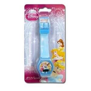  Disney Princess LCD Watch   Blue Band Toys & Games