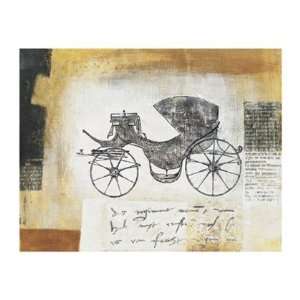  Antique Carriage I by Olga Shagina 28x22
