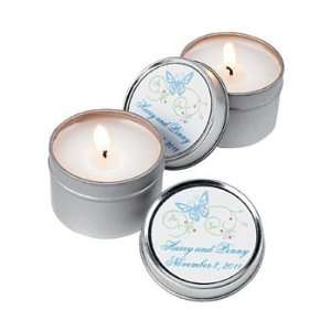   Wedding Candle Tins   Party Decorations & Lamps, Candles & Votives