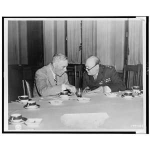  Franklin Delano Roosevelt and Winston Churchill 1945