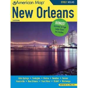  New Orleans LA Atlas (American Map) (9780841614550 