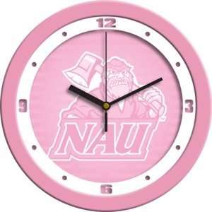 Northern Arizona Lumberjacks NCAA Wall Clock (Pink)  