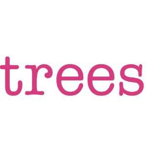  trees Giant Word Wall Sticker