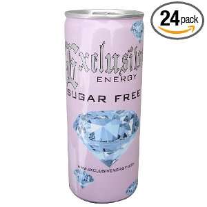  Exclusive Energy Drink sugar free 8.4 Can, 24 per case, 15 