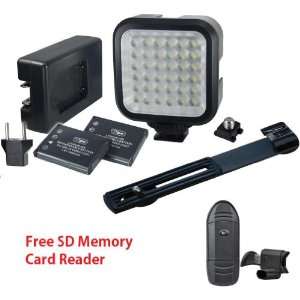   Light Kit for Digital Cameras/Camcorders D/SLRs + FREE SD Memory Card