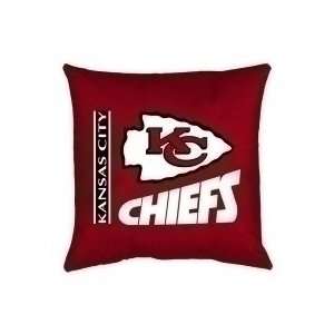  Kansas City Chiefs Decorative Toss Pillow (Locker Room 