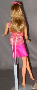   Vintage Barbie Mod GoGoCoCo Brown Hair TNT Twist n Turn Original Top