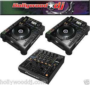PAIR of Pioneer Pro CDJ 2000 CD Players + DJM 900 Nexus Mixer *DJ 
