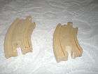 16 SHORT CURVED WOODEN TRACKS Thomas Tank NEW 218  