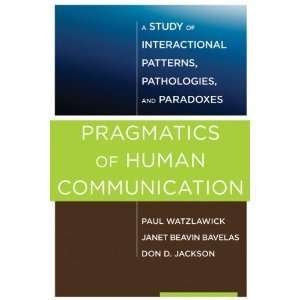  Pragmatics ofHuman Communication byJackson Jackson Books
