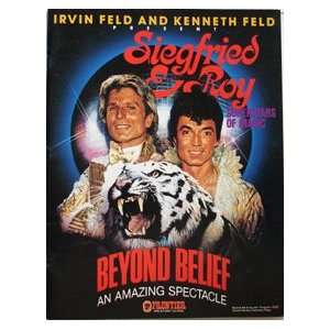  Siegfried And Roy Superstars Of Magic Program Everything 