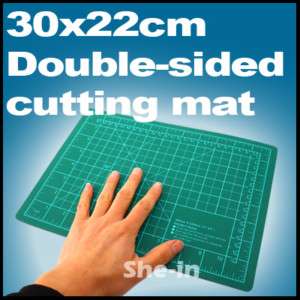 30x22cm Double sided cutting mat Art Craft Hobby A4  