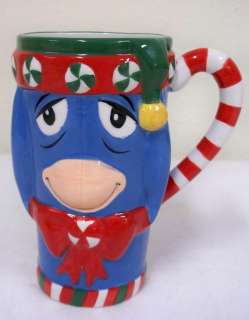 Disney Eeyore Christmas Holiday Mug Cup  