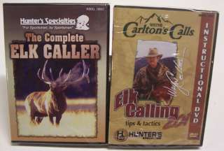 The Complete Elk Caller & Elk Calling 201 2 DVD Combo Bull Cow 