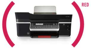 Dell V515w All in One Wireless Printer   (PRODUCT) RED