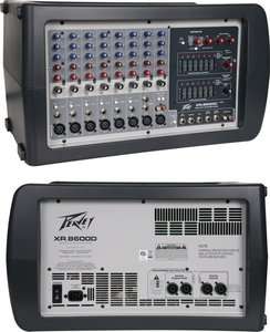 Peavey XR8600D 8 Channel 2x600 watt Powered Mixer  