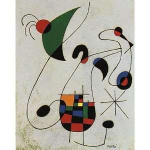  Joan Miro   Chanteuse Melancolique Canvas