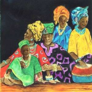  Yoruban Family Poster Print