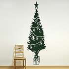 christmas tree artificial wall art stickers xmas decal pine 4ft 5ft 