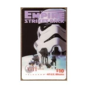 Collectible Phone Card $10. Empire Strikes Back, Return of The Jedi 