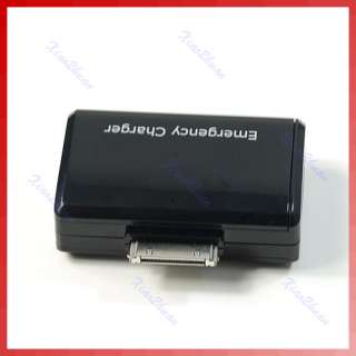   AA Battery Emergency Charger For Apple iPhone 4S 4G 3G 3GS iPod Black