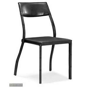  Zuo Modern Terrace Dining Chair Black   107400 Furniture & Decor