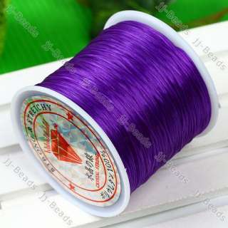   10 Roll Jewelry Making Elastic String Cord Thread Craft Stretchy 0.5mm