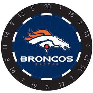   Denver Broncos Bristle Dart Board 