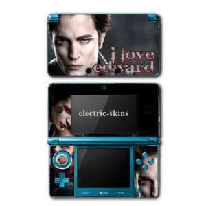 Nintendo 3DS Skins   Twilight Breaking Dawn I Love Edward Team Vampire 