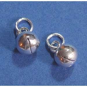 Dreambell (Free S/H) 4 pcs Sterling Silver Jingle Bell Dangle Charms 