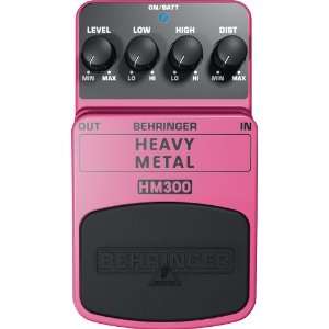  BEHRINGER Heavy Metal Distortion Effects Pedal   HM300 