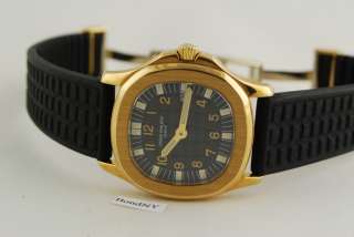 Patek Philippe Ladies Aquanaut 4960J 18K Yellow Gold Watch  