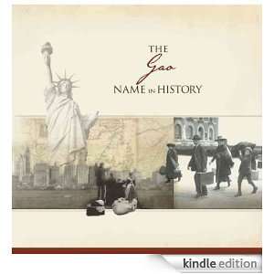 The Gao Name in History Ancestry  Kindle Store