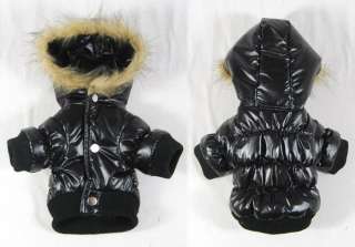   Shipping New Handsome Warm Winter Jacket Clothes For Small Dog DPJ 001