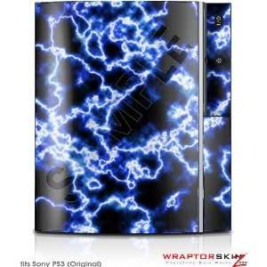  Sony PS3 Skin Electrify Blue Video Games