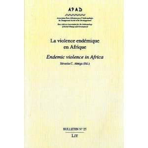   en Afrique (APAD Bulletin) (9783825883508) Severin C. Abega Books