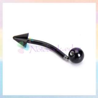   Lip Eyebrow Curved Barbell Tragus Bar Nose Ring Piercing 16g  